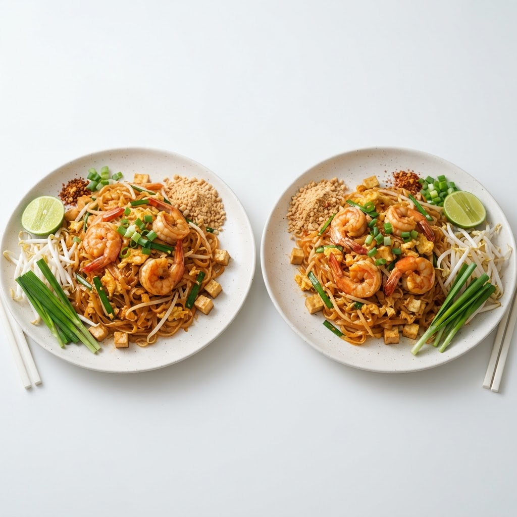 BOGO Pad Thai — two thai items, buy one get one
