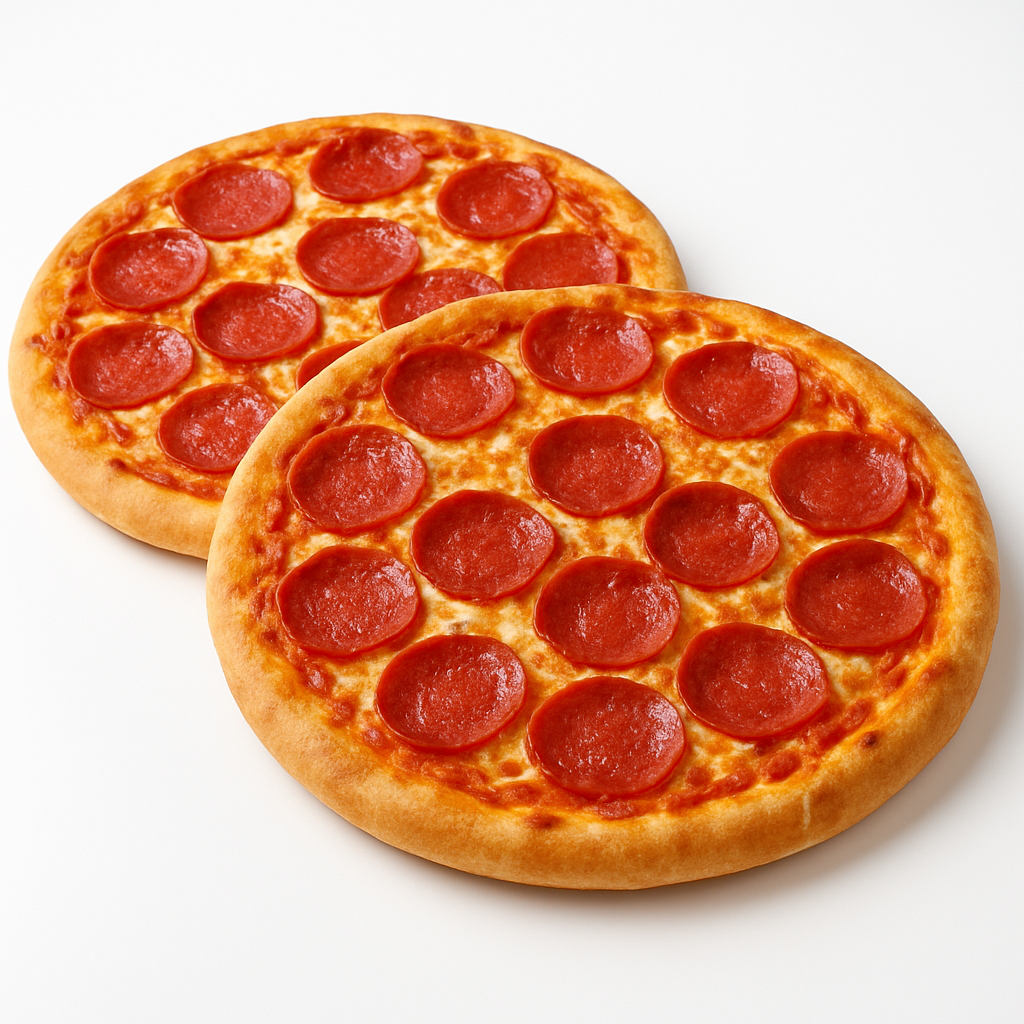 BOGO Large Pepperoni Pizza — two pizza items, buy one get one