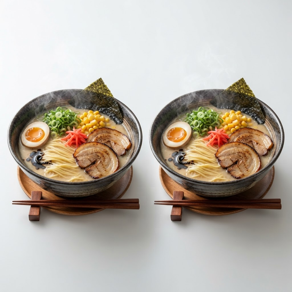 BOGO Tonkotsu Ramen — two asian items, buy one get one