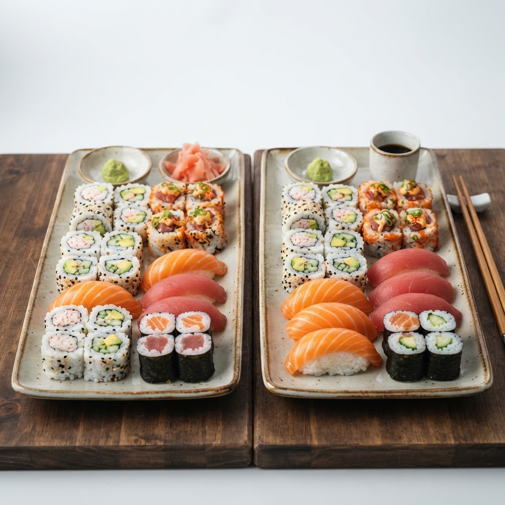 BOGO Sushi Roll Combo — two japanese items, buy one get one